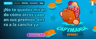 Interfaz de slot online con colores vibrantes y premios líquidos
